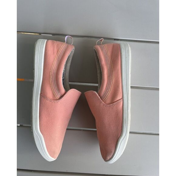 Vionic Beach Marshall Women’s Slip On Sneaker - Size 8.5 - Orange Coral - Picture 4 of 8